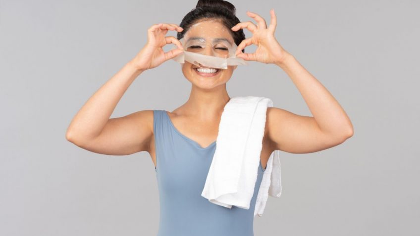 MBeauty srebrna maska za lice